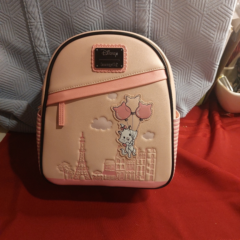 Loungefly Disney The Aristocrats Marie Balloons Mini Backpack- Boxlunch Excl NWT - Picture 2 of 10